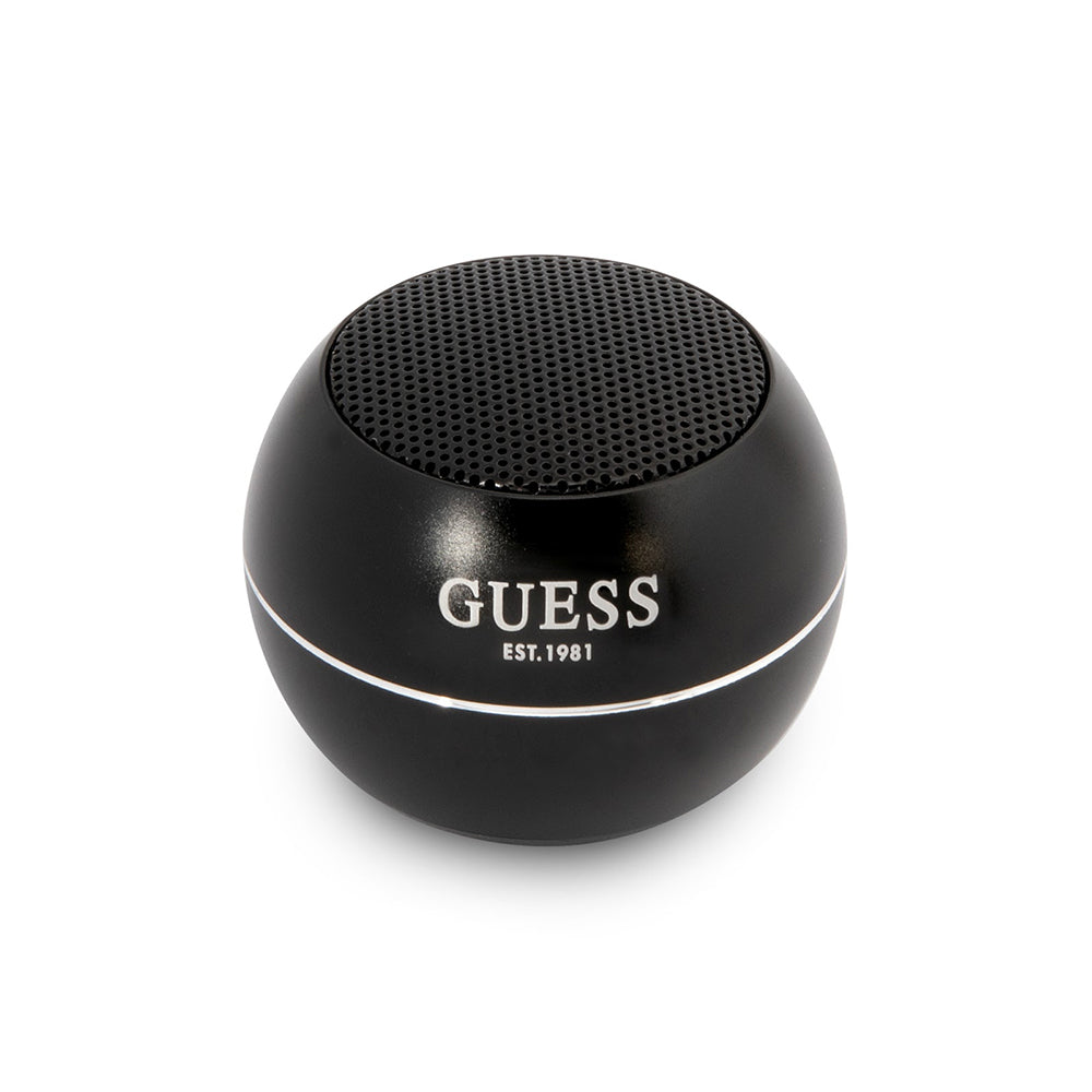 Tragbarer Bluetooth-Lautsprecher Guess, 3W, Schwarz