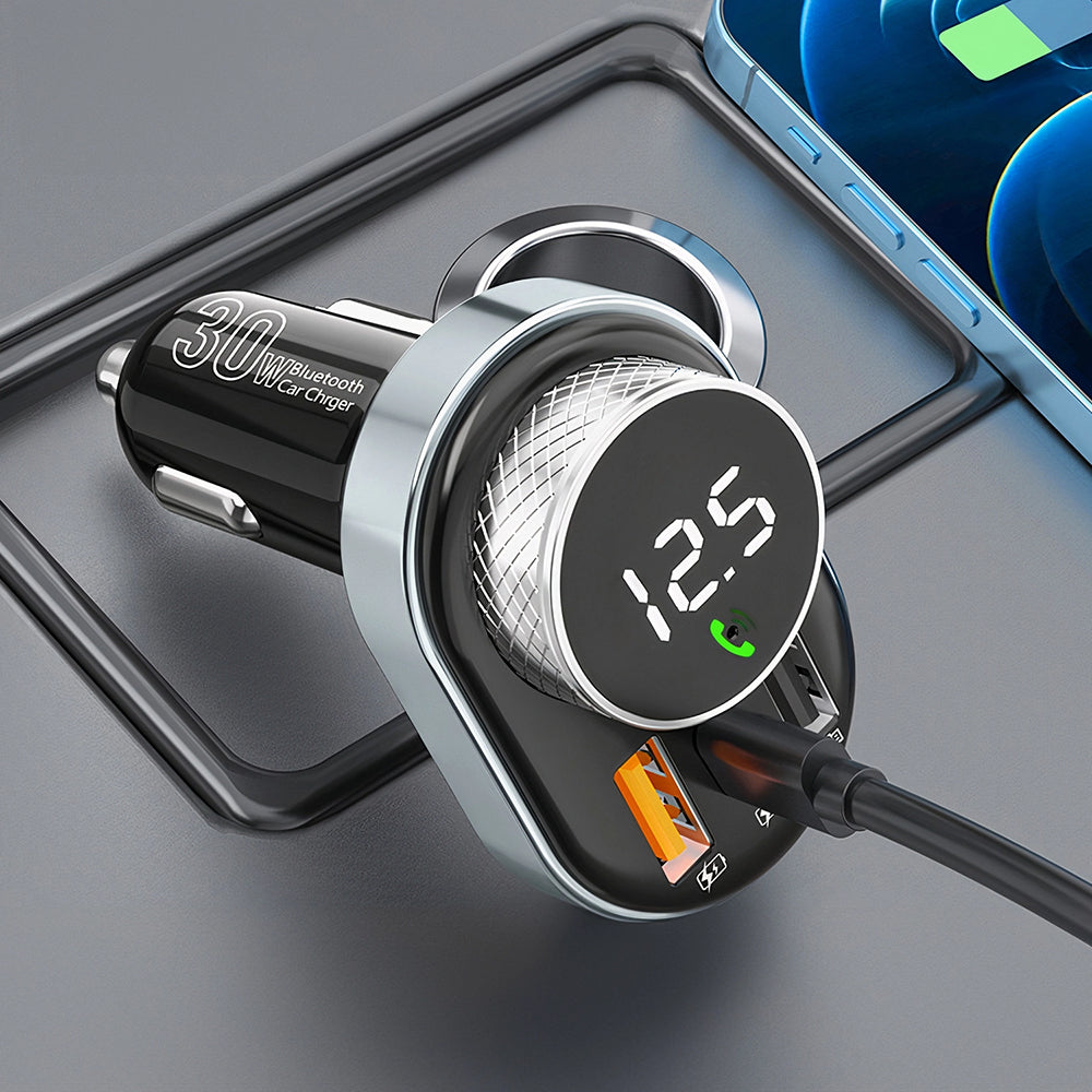 FM Bluetooth Modulator Proove, 2 x USB-A - 1 x USB-C - 1 x microSD FMSL30110001