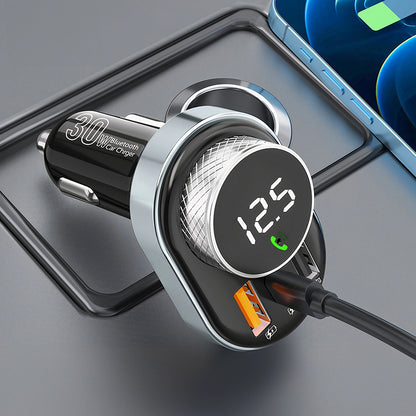 FM Bluetooth Modulator Proove, 2 x USB-A - 1 x USB-C - 1 x microSD FMSL30110001