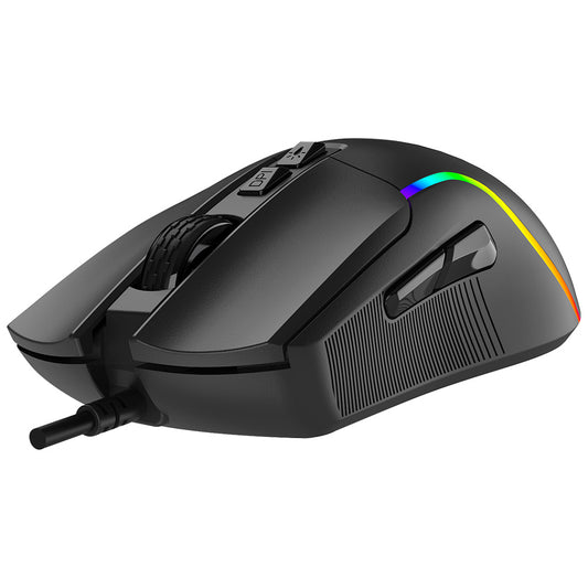 Proove Assembler Wired USB Gaming Mouse, RGB, 12400DPI, Black CMAS00000101