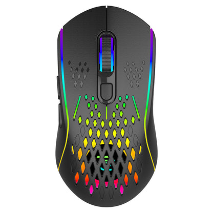 Gaming-Maus Wireless Proove Buzz, RGB, 800DPI - 4800DPI, Schwarz WMBU00022401