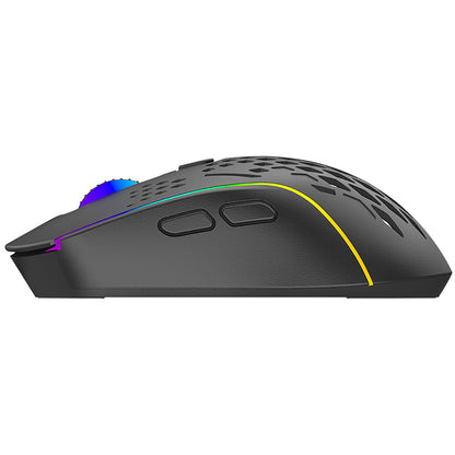 Gaming-Maus Wireless Proove Buzz, RGB, 800DPI - 4800DPI, Schwarz WMBU00022401