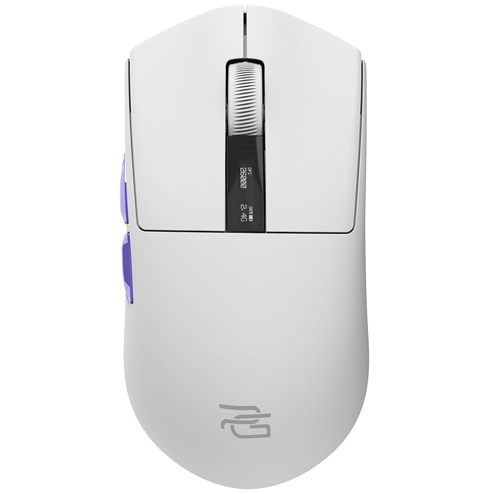 Gaming-Maus Wireless Proove Jester, 800DPI - 26000DPI, OLED-Display, Weiß WMJS00022002