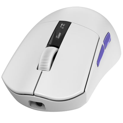 Gaming-Maus Wireless Proove Jester, 800DPI - 26000DPI, OLED-Display, Weiß WMJS00022002