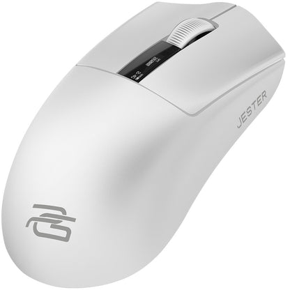 Gaming-Maus Wireless Proove Jester, 800DPI - 26000DPI, OLED-Display, Weiß WMJS00022002