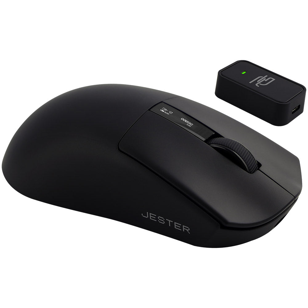 Wireless Gaming-Maus Proove Jester, 800DPI - 26000DPI, OLED-Display, Schwarz WMJS00022001