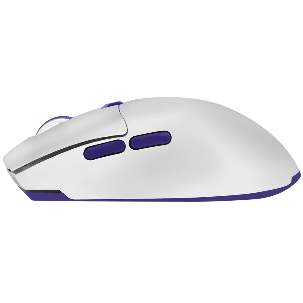 Proove Rate Special Edition Wireless Gaming Mouse, 800DPI - 12000DPI, White CMRTWRS03002