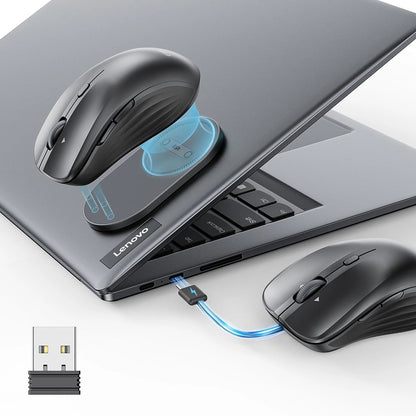 Kabellose Maus ESR MagMouse, 800DPI - 4800DPI, BT / Wi-Fi, Grau