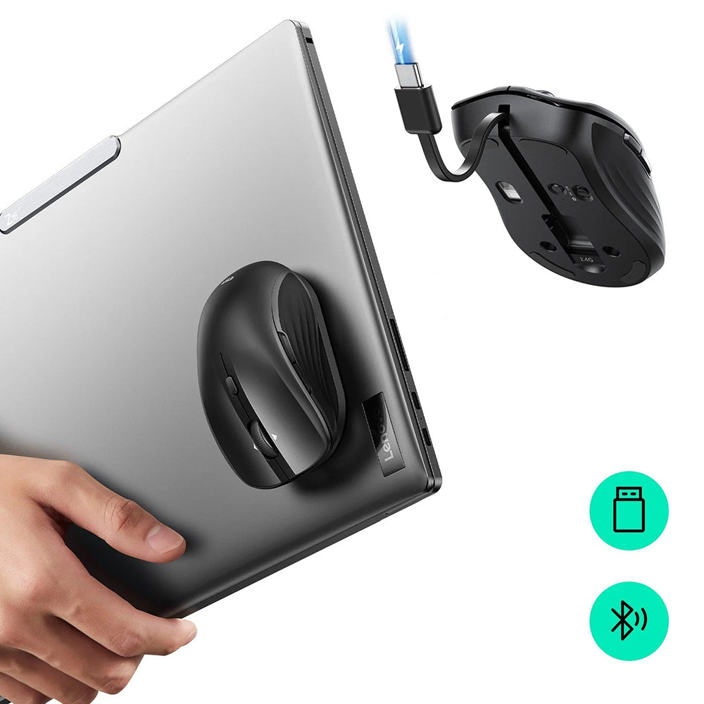 Wireless-Maus ESR MagMouse, 800DPI - 4800DPI, Schwarz