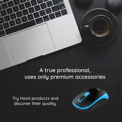 Kabellose Maus HAVIT MS626GT, 1200DPI, Schwarz Rot