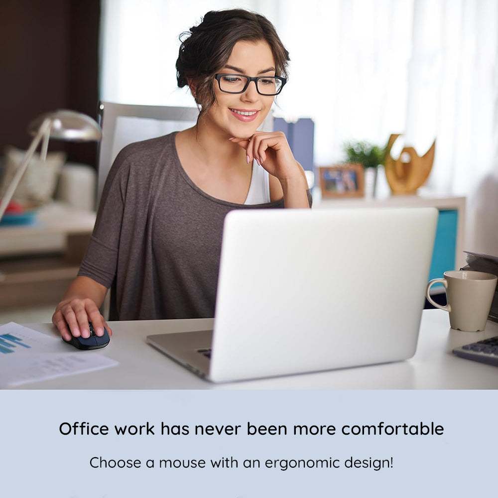 Wireless-Maus HAVIT MS989GT, 800DPI - 1600DPI, Schwarz Blau