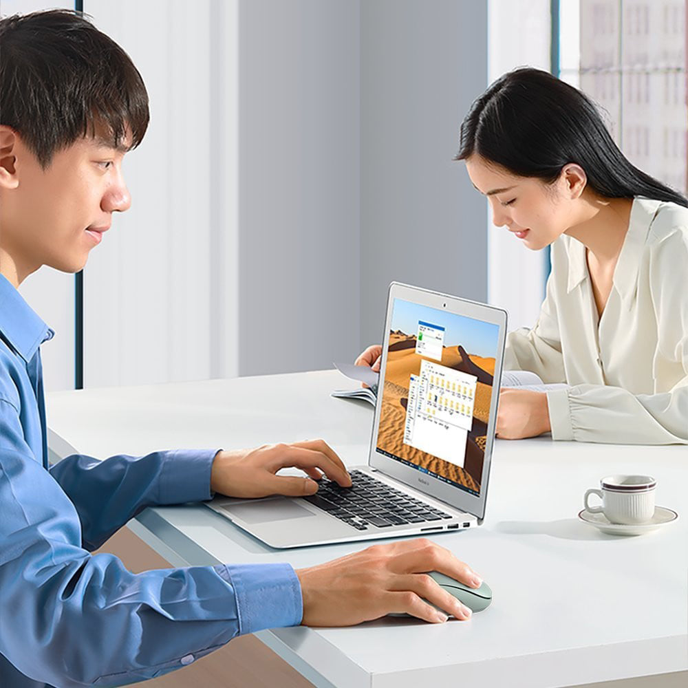 Wireless-Maus UGREEN MU105, 2400DPI, Grün