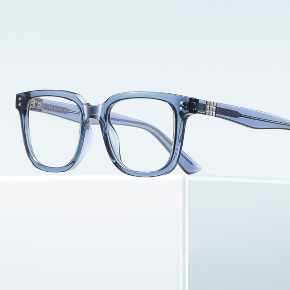 Computerbrille für Männer Techsuit 2225, Anti-Blue Light, Schwarz