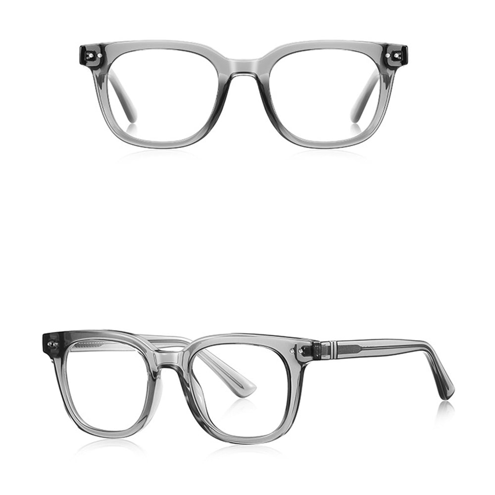 Computerbrille für Männer Techsuit 2229, Anti-Blau-Licht, Grau