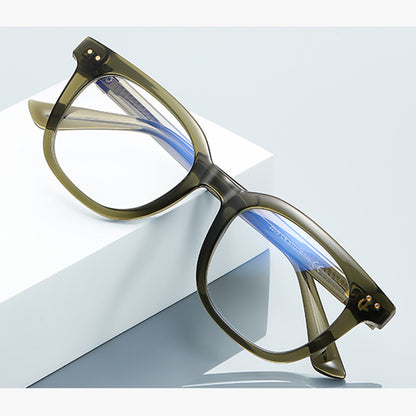 Computerbrille für Männer Techsuit 2229, Anti-Blue Light, Schwarz