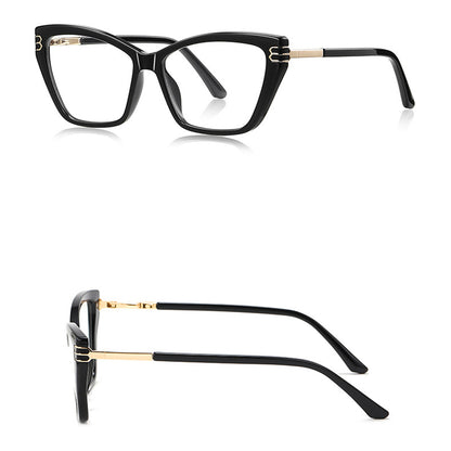 Damen Computerbrille Techsuit 2262, Anti-Blue Light, Schwarz