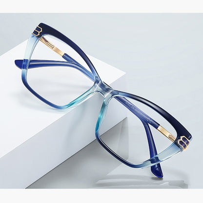 Damen Computerbrille Techsuit 2262, Anti-Blue Light, Schwarz