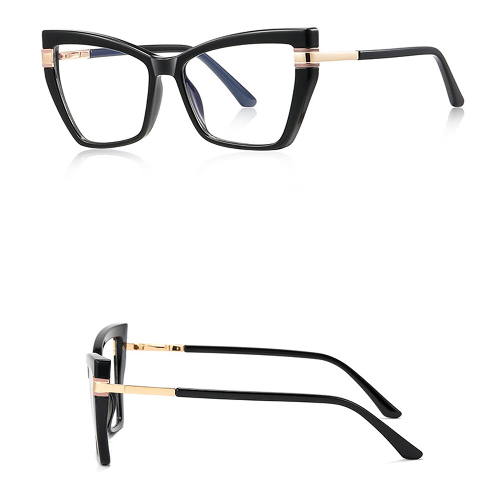 Damen Computerbrille Techsuit 2269, Anti-Blue Light, Schwarz