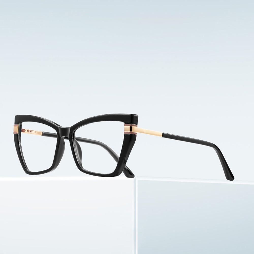 Damen Computerbrille Techsuit 2269, Anti-Blue Light, Schwarz