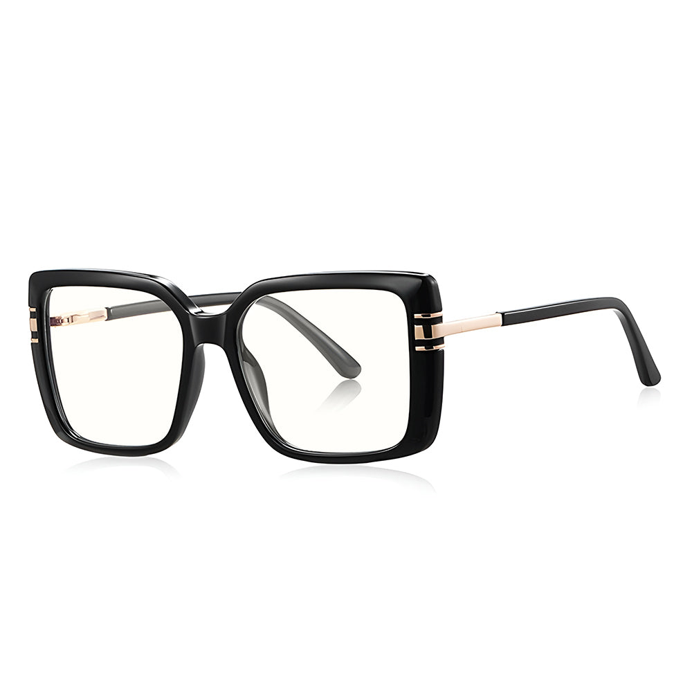 Damen Computerbrille Techsuit 2270, Anti-Blue Light, Schwarz