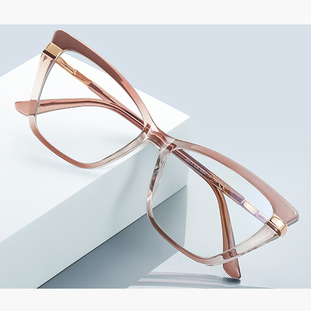 Damen Computerbrille Techsuit 2271, Anti-Blue Light, Schwarz