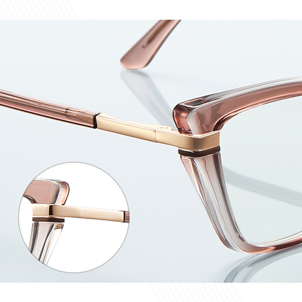 Damen Computerbrille Techsuit 2271, Anti-Blue Light, Schwarz