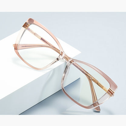 Damen Computerbrille Techsuit 2273, Anti-Blue Light, Braun