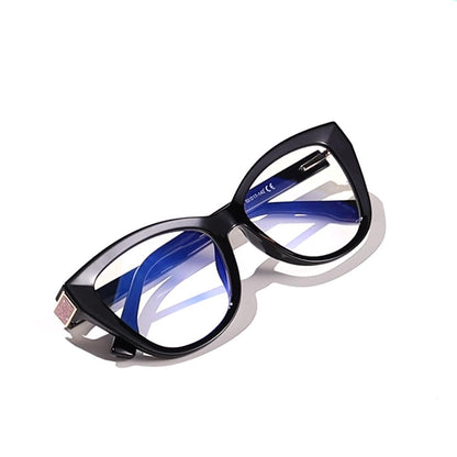 Damen Computerbrille Techsuit 2276, Anti-Blue Light, Schwarz