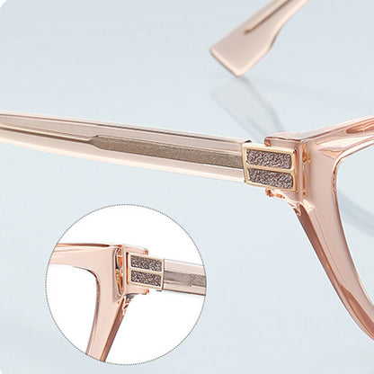 Damen Computerbrille Techsuit 2279, Anti-Blue Light, Braun