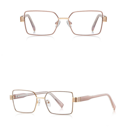 Damen Computerbrille Techsuit 3160, Anti-Blau-Licht, Rosa Gold
