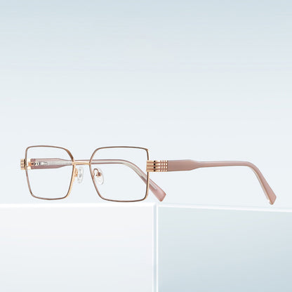 Damen Computerbrille Techsuit 3160, Anti-Blau-Licht, Rosa Gold