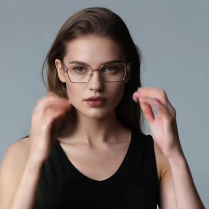 Damen Computerbrille Techsuit 3161, Anti-Blue Light, Schwarz