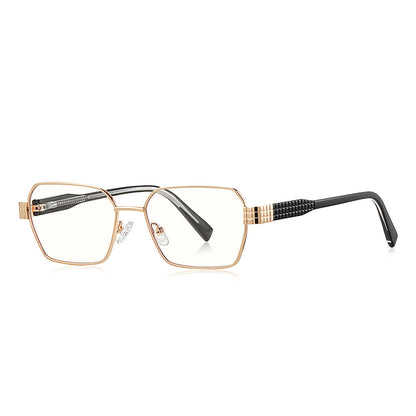 Damen Computerbrille Techsuit 3161, Anti-Blue Light, Schwarz Gold