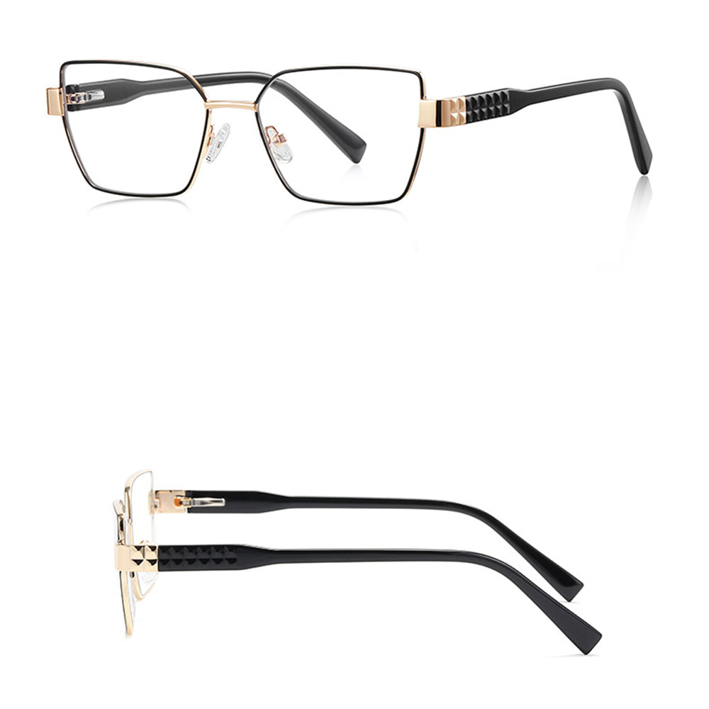 Damen Computerbrille Techsuit 3169, Anti-Blue Light, Schwarz