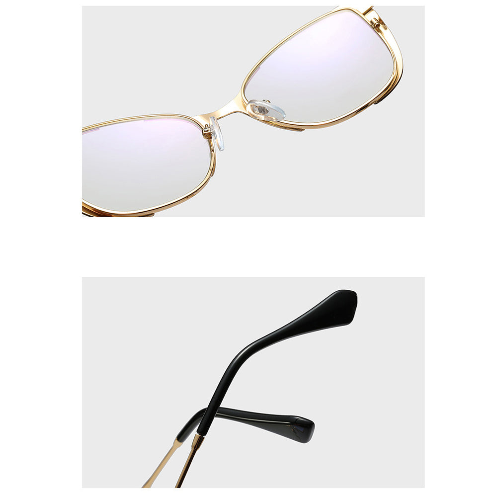 Damen Computerbrille Techsuit 8808, Anti-Blue Light, Schwarz