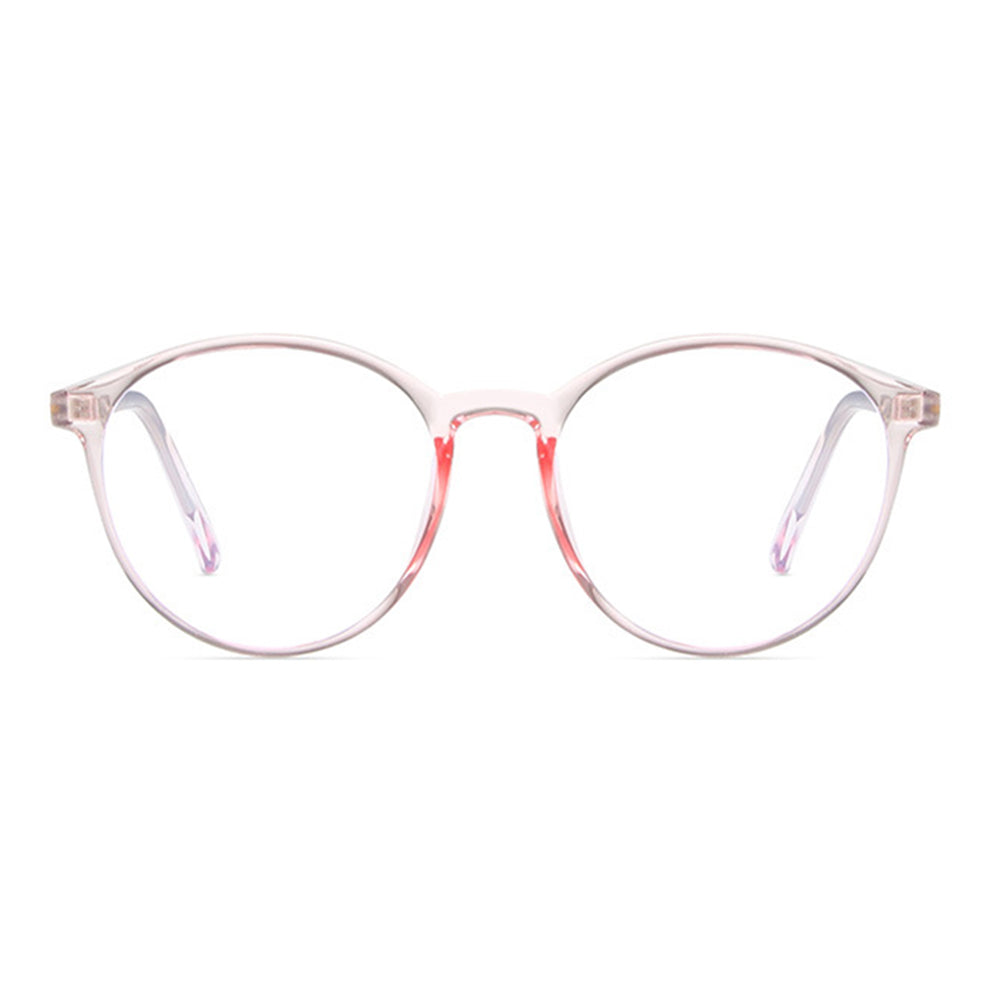 Techsuit Women's Computer Glasses F8551-C5, Anti-Blue Light, Pink