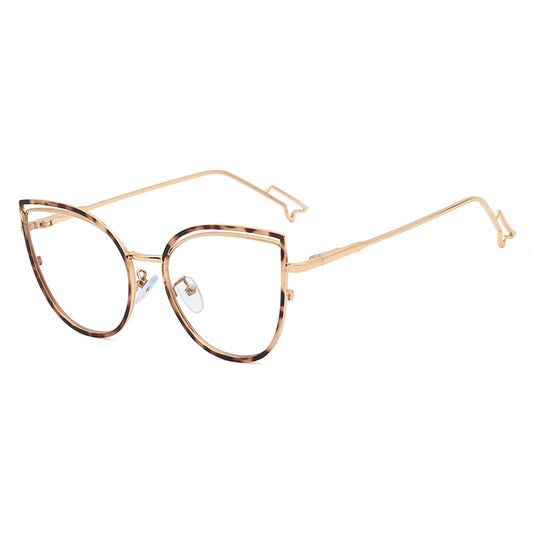 Damen-Computerbrille Techsuit F95597-C13, Anti-Blaues Licht, Creme Braun