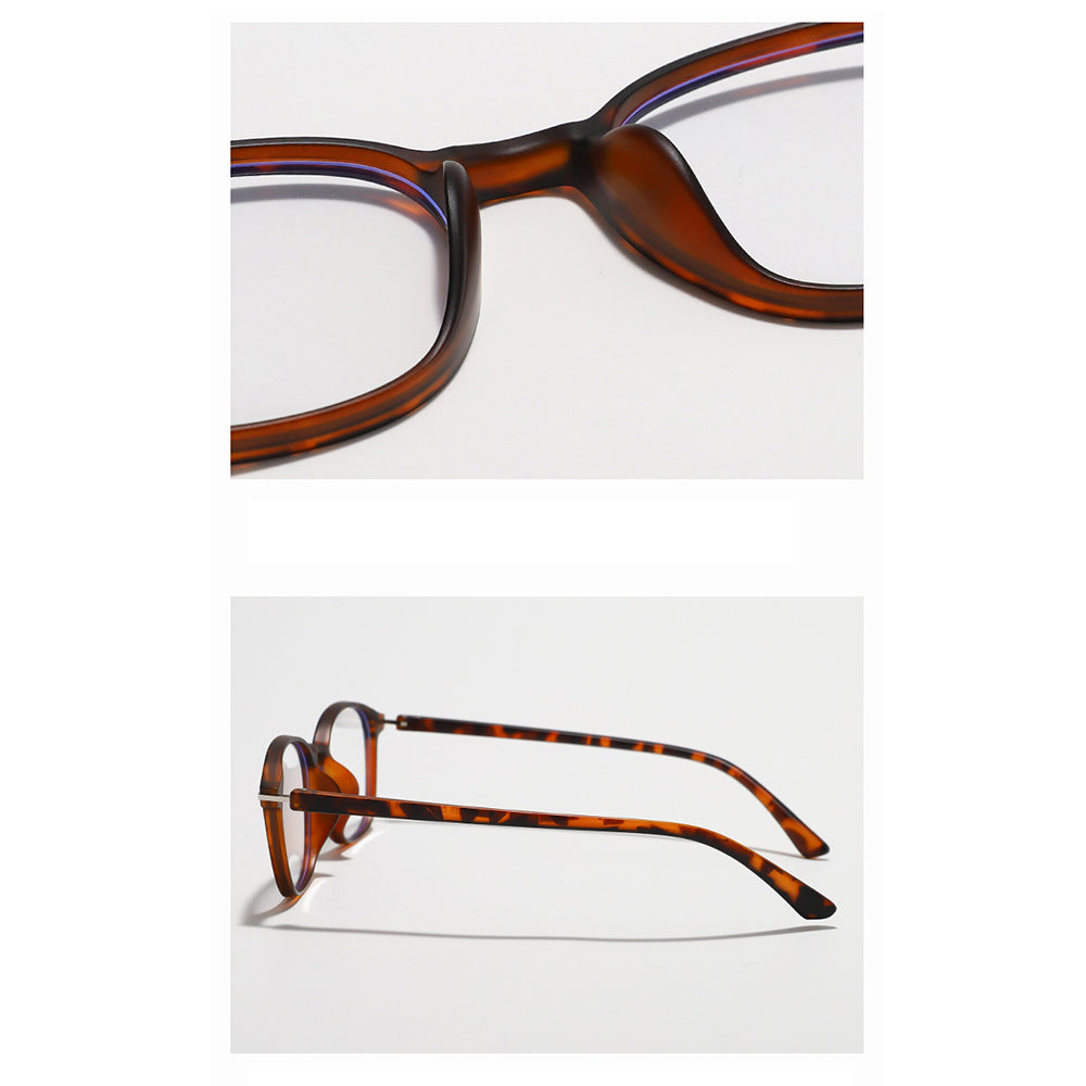 Unisex Computerbrille Techsuit 6635, Anti-Blau-Licht, Schwarz