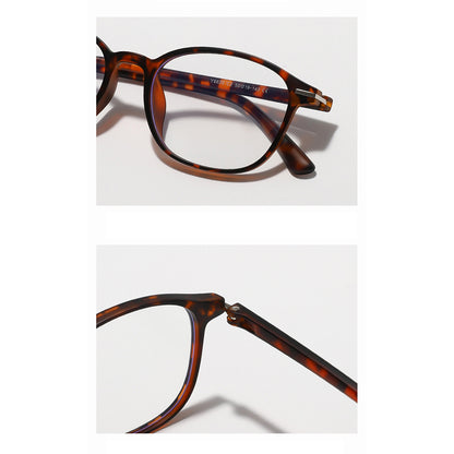 Unisex Computerbrille Techsuit 6635, Anti-Blau-Licht, Schwarz Lila