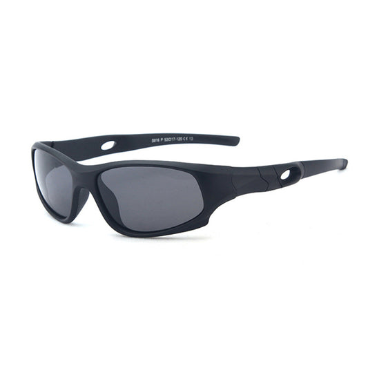 Sport-Sonnenbrille für Kinder Techsuit 816-C13, polarisiert, schwarz