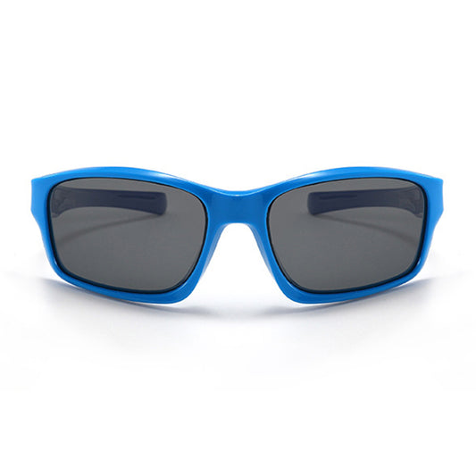 Sport-Sonnenbrille für Kinder Techsuit 8202-C29, polarisiert, blau