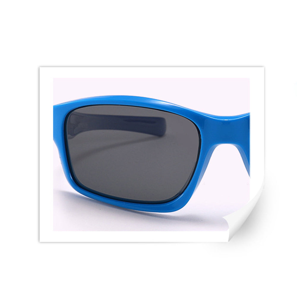 Sport-Sonnenbrille für Kinder Techsuit 8202-C30, polarisiert, rot-rosa