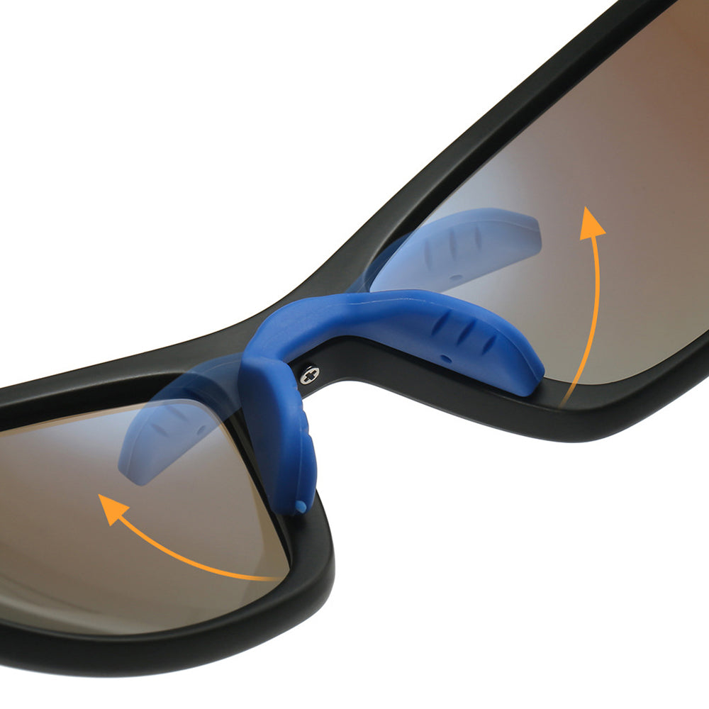 Unisex Cycling Glasses Techsuit 3047, UV Protection, Blue