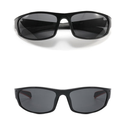 Unisex Fahrradbrille Techsuit 9937, Schwarz Blau