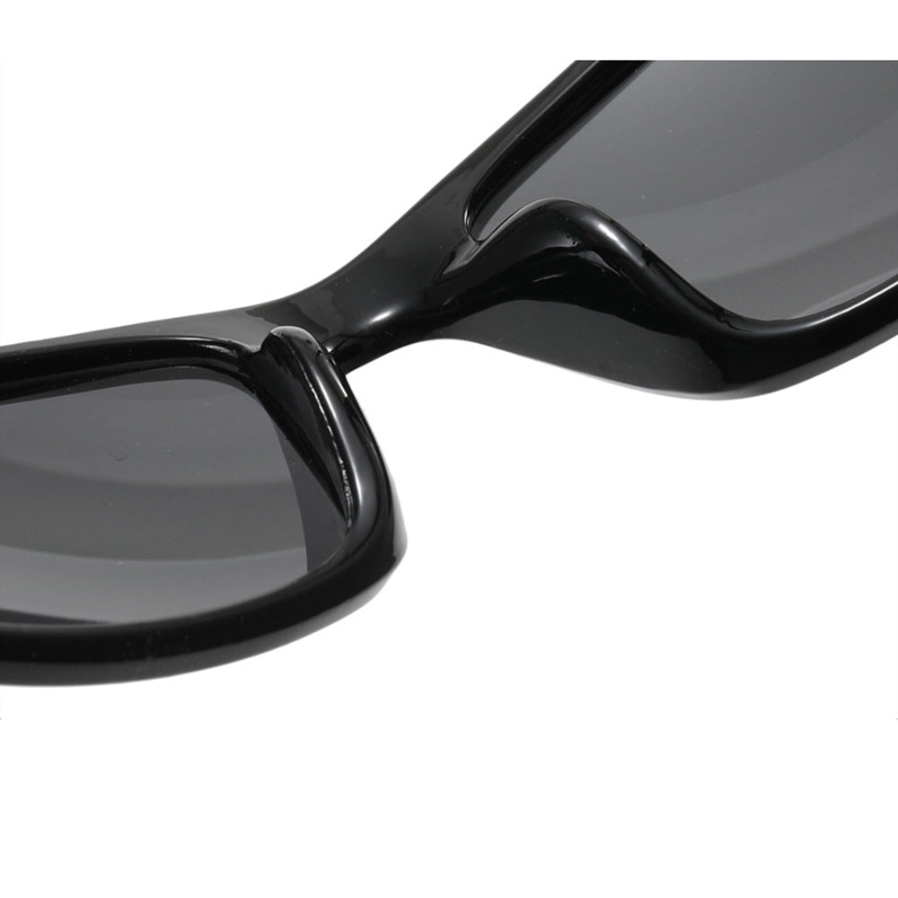Unisex Fahrradbrille Techsuit 9937, Schwarz Blau
