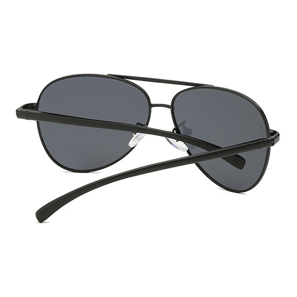 Herren-Sonnenbrille Techsuit 2150, polarisiert, UV-Schutz, Schwarz Grün