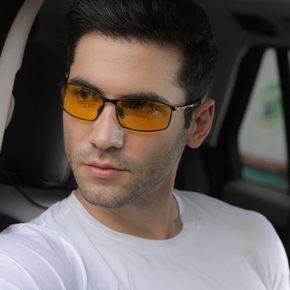 Men's Techsuit 559 Sunglasses, Polarized, UV Protection, Silver Blue