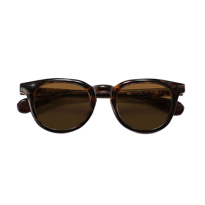Herren-Sonnenbrille Techsuit 8663, polarisiert, UV-Schutz, Braun