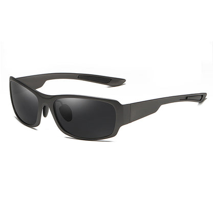 Herren-Sonnenbrille Techsuit MM108, polarisiert, UV-Schutz, grau