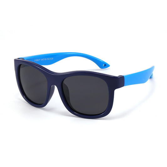 Techsuit Baby-Sonnenbrille 8306-C31, polarisiert, schwarz-blau